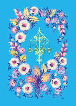 Листівка Cardsforsoul Різдвяний павук 10,5 Х 14,8 см