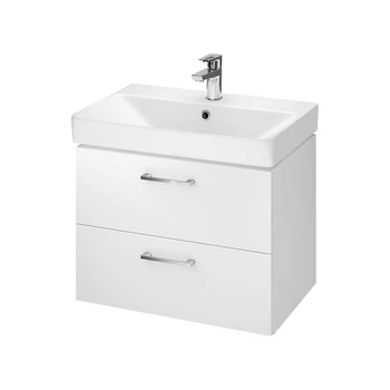 Сет B387 LARA MILLE SLIM 60 білий (тумба+умивальник) CERSANIT S801-359