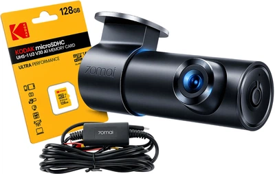 Видеорегистратор 70mai M310 Pro 3K + Кабель парковки UP03 + Карта памяти 128 ГБ Wi-Fi WDR Датчик удара (G-сенсор) Ночная съемка (RCS0049)
