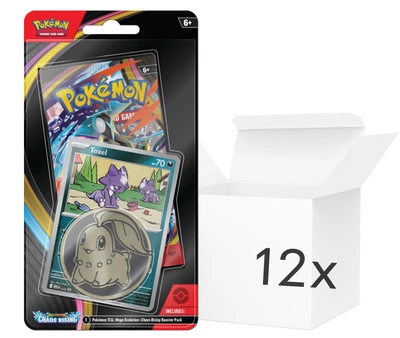 Opakowanie kart Pokemon TCG: Mega Evolution 04 - Chaos Rising - Checklane Blister 12 szt (ZES196214140547)