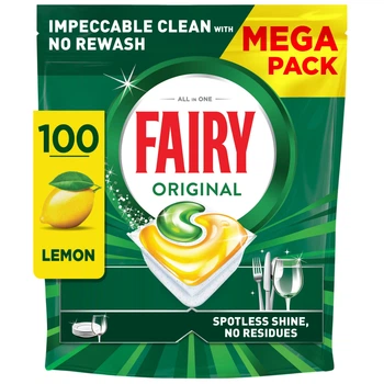 Капсули для посудомийних машин Fairy Original Все-в-1 100 шт (8700216237383)