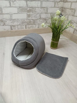 Будинок для морських свинок, шиншил, гризунів Animals_joy Норка M 20*29 см (180)