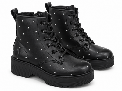Подростковые ботинки для девочки Skechers Gravlen HI черные 34 (2020345032205) (23 см)