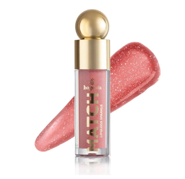 Блеск для губ Bogenia Match Lipgloss Sparkle BG712, 005 Светло-розовый, 4.6 мл