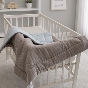 Плед детский MirSon №063 Premium Pique 09 Sleeping animals 60х80 см (2200013893820)