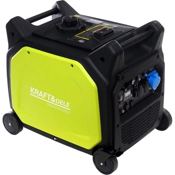 Генератор інверторний Kraft&Dele KD682 7 кВт, 7,6 кВт, 230 В, бензиновий, електростарт, пульт