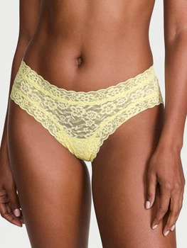 Трусики бразилиана женские Victoria's Secret 828578472 L Желтые (1162546451)