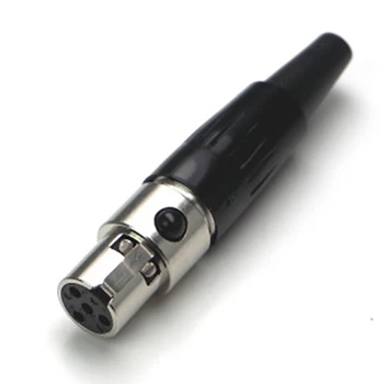 Коннектор Switchcraft TA4F 4-Pin Female Mini-XLR Connector