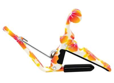 Каподастр Kyser KUPHA Quick-Change Ukulele Capo Pastel Hibiscus