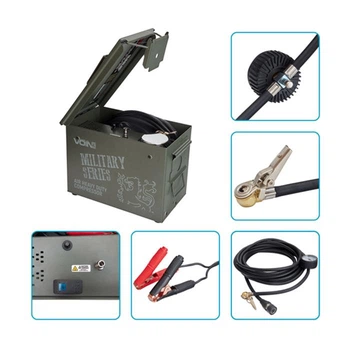 Компресор автомобільний VOIN VM-080 "MILITARY SERIES" [160л.]