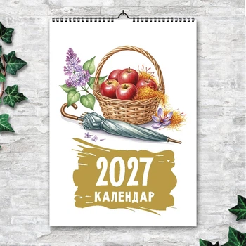 Календарь-планер А3 перекидной настенный Маленькие радости 13 листов ENTERSTORE (art. 269029)