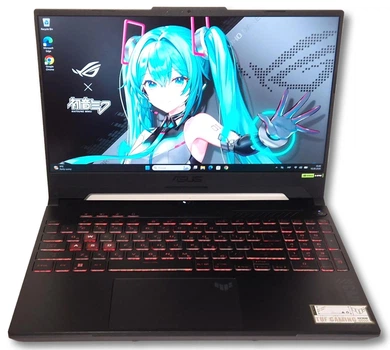 Ноутбук игровой Asus TUF A15 FA507NU 15.6" 144Hz sRGB 100% Ryzen 7 7735HS 16/512 Гб SSD RTX 4050 6Гб 140Вт б/у