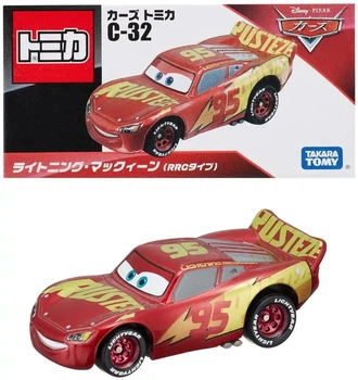 Машинка Метал Тачки Блискавка Маквін Disney Pixar Cars C-32 Tomica Lightning McQueen Takara Tomy 207025