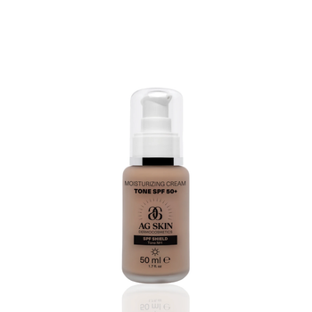 Увлажняющий крем с тоном Moisturising cream TONE №1 SPF 50+ AG Skin 50 мл