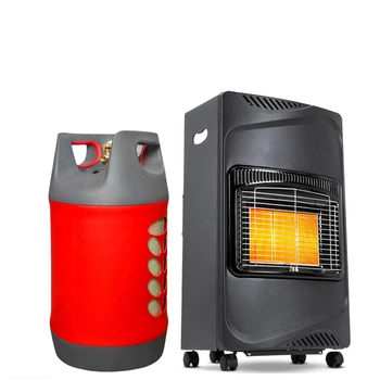 Обогреватель Heidenfeld Inferno (4,2 кВт) + баллон газовый HPCR-G.12, 26,2л