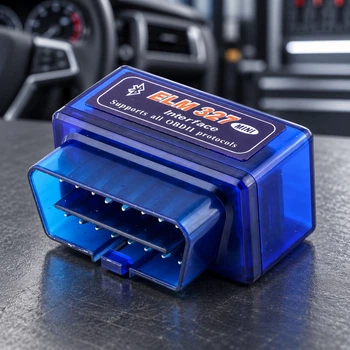 Автосканер ELM327 v2.1 Bluetooth OBD2 диагностический адаптер для Android Windows и Linux