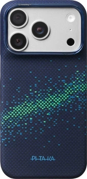 Чохол для смартфона Apple iPhone 18 Pro/17 Pro Pitaka Edge Milky Way Galaxy 2.0 MagSafe Nearfield Blue (KI1805P)