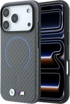 Чохол для смартфона BMW M Carbon Printed Ring MagSafe для Apple iPhone 18 Pro / Apple iPhone 17 Pro Anthracite (3666339667023)