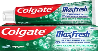 Зубна паста Colgate Max Fresh Активний захист та чистота 75 мл (8718951738829)