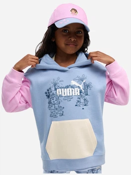 Детское худи для девочки Puma x Dora 63762038 104-110 см Синее (4070033580110)