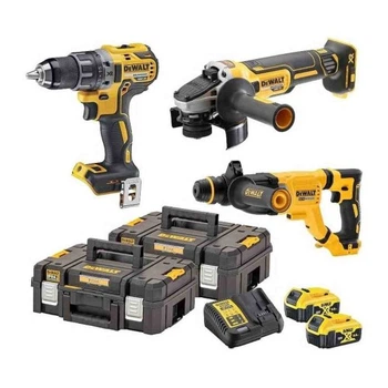 Набір електроіструментів DeWALT 18V XR Li-lon, 2 АКБ, ЗУ, 2 кейси (DCK327P2T) DeWALT DCK327P2T 1075332