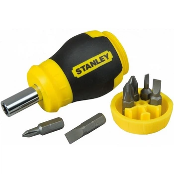 Набор отверток Stanley Multibit Stubby с 6 сменными битами (0-66-357) Stanley 0-66-357 973495