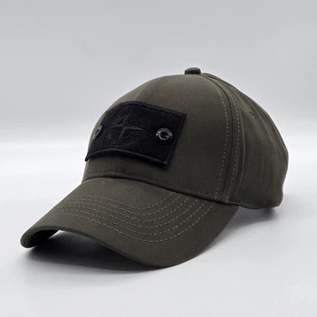 Кепка-бейсболка бавовна M 57-59 хакі