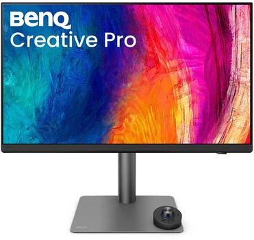 Монітор TFT 27" BenQ PD2732U, IPS, 4K, HDMI, DP, USB-C, HAS, Pivot, темно-сірий (9H.Y0MLA.TBE)