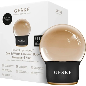 Массажер для лица GESKE Cool&Warm Face and Body Massager 7в1 Gray (HB0298) [176746]