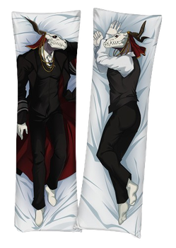 Дакімакура 150 х 50 см Еліас Ейнсворт Наречена чаклуна Elias Ainsworth Ancient Magus Bride Подушка з двосторонньою наволочкою