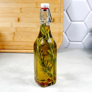 Бутылка стеклянная Homemade Fata 500 мл с бугельным замком