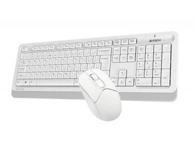 Комплект бездротовий Fstyler FG1012, White A4Tech 000357922