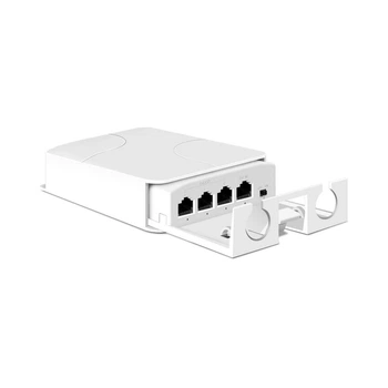PoE розширювач Hisource Hi-AT13FV-A вологозахищений 3-1 100Mbps (305880)