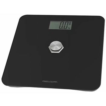 Кинетические напольные весы Profi Care PW 3112 чёрные, без батареек