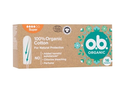 Гігієнічні тампони O.B. Organic Super