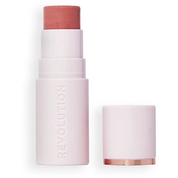 Твёрдые румяна Makeup Revolution Silk Blush Rosy Cheeks