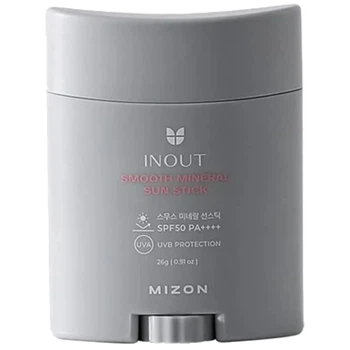 Солнцезащитный стик Mizon Inout Smooth Mineral Sun Stick SPF 50 PA++++, 26 г