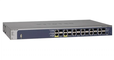 РоЕ-комутатор Netgear GSM7212F-100NES (150 Вт) гігабітний (M4100-12GF)