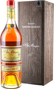 Арманьяк Baron Gaston Legrand Bas Armagnac 1967 0.7 л 40% у подарунковій упаковці (3558270000253)