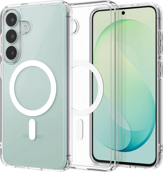 Чохол Spigen Ultra Hybrid (Mag Fit) для Samsung Galaxy S26 FE Transparent (8800337247695)