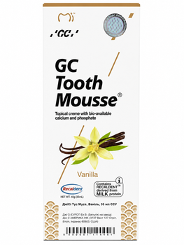 Реминерализующий гель Tooth Mousse, тус мус GC Тусс мусс, ДжиСи 35 мл. гель для зубов