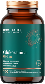 Glukozamina Doctor Life Glukozamina 1700 mg 100 kapsułek (5908062065157)