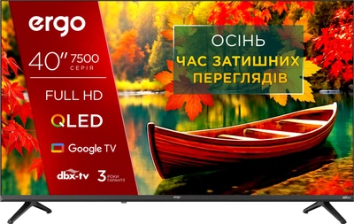 Телевизор Ergo QLED 40'' 40JFQ7500