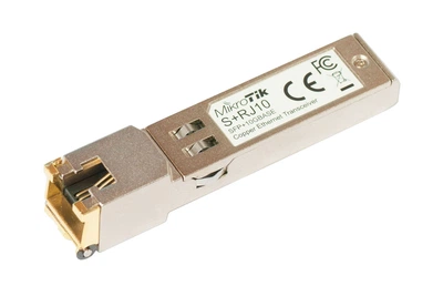 Оптичний мідний модуль MikroTik S+RJ10 RJ45 SFP+ 10/100/1000M/2.5G/5G/10G