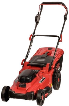 Газонокосарка Vitals Master AZP 36430 36В 43 см чорна з травозбірником 50 л 14 кг
