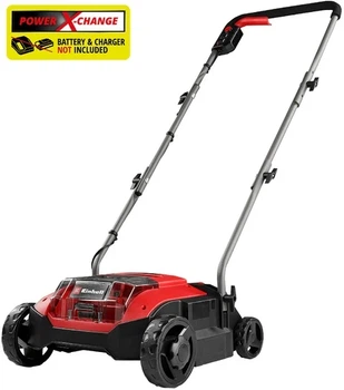 Аэратор-скарификатор Einhell GC-SC 18/28 DS Li 28 см 6,76 кг черный с красным