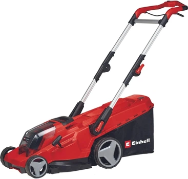 Газонокосарка акумуляторна Einhell PXC GP-CM 36/41 Li 36В 41 см 50 л червона 15,1 кг