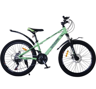 Велосипед AL 24" Spark AERO Disk рама 12" салатовый (239182)