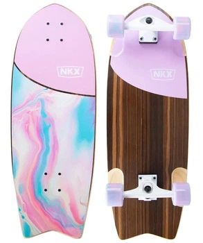 Круизер серфскейт NKX Wide Surfskate Series Euca Pink 30" (nkx483)