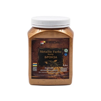 Декоративна фарба Feidal Metallic Farbe Бронза 0,8 л